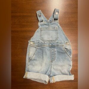 Stylish Light Blue Kids Denim Overalls